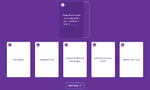 virtual game play for cards against gatsby