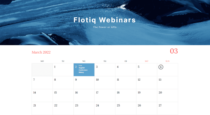 Screenshot of flotiq-gatsby-event-1